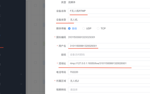 无人机视频通过WebRTC调看的方法