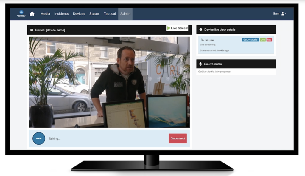 摩托罗拉发布新款商业环境记录仪V200