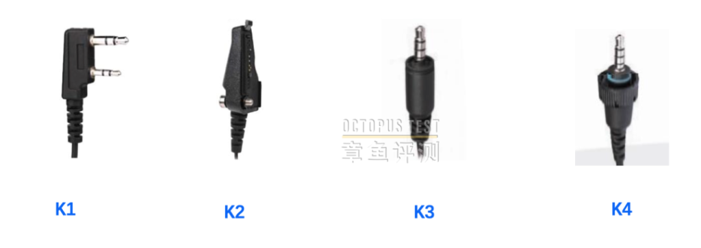 对讲机的K头，M头是怎么来的