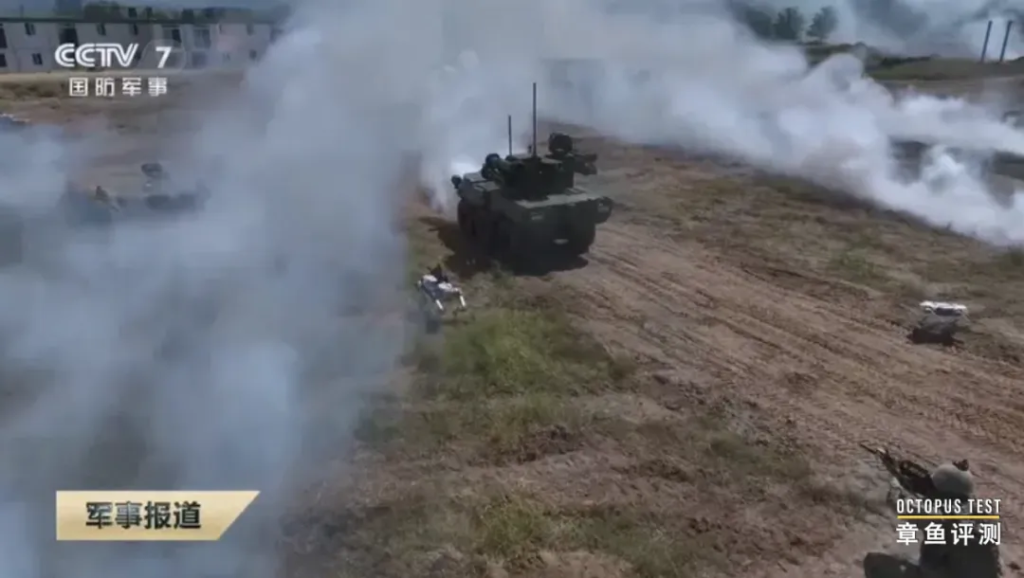 中国测试军用5G基站，可连接10000台战场机器人