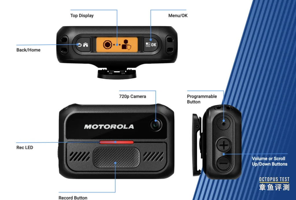 摩托罗拉发布新款商业环境记录仪V200