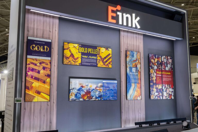 E ink推出一款75英寸高分辨率全彩电子墨水屏，商显市场又迎来新技术
