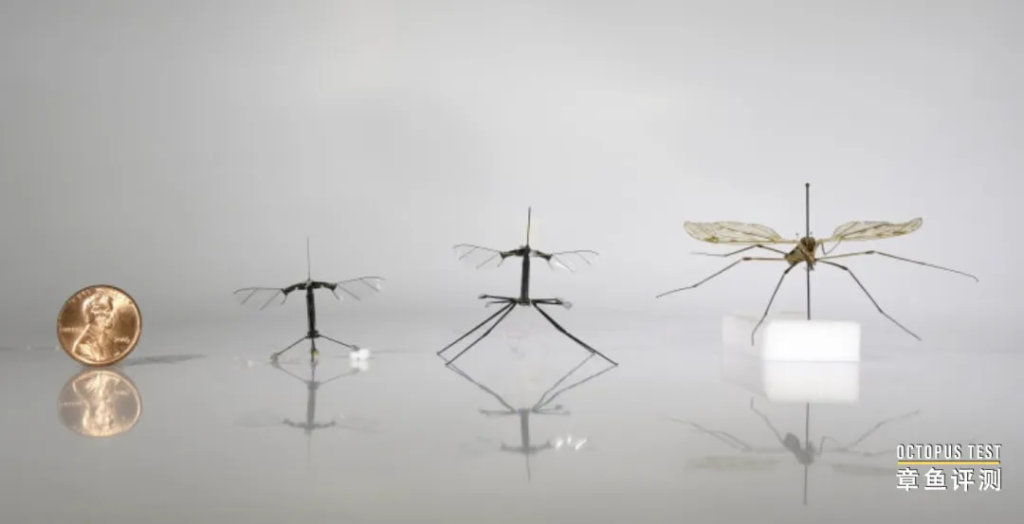 哈佛RoboBee微型机器人利用蚊子腿部结构实现安全着陆