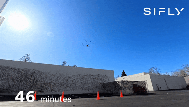 美国无人机公司SiFly宣称他们的新款无人机各项参数都超越大疆数倍