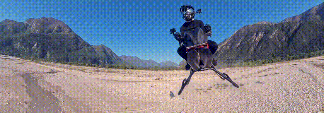 科幻变成现实，一款空中自行车问世