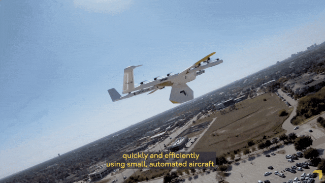 Wing无人机配送服务将覆盖沃尔玛100家门店