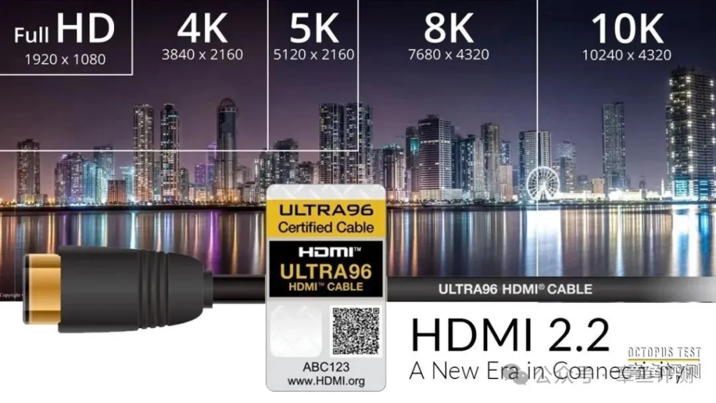 HDMI 2.2就要来了，支持16K视频