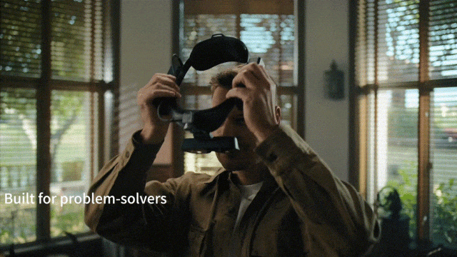 这还是民用AR眼镜吗？军用热成像和声纳探测都配上了。