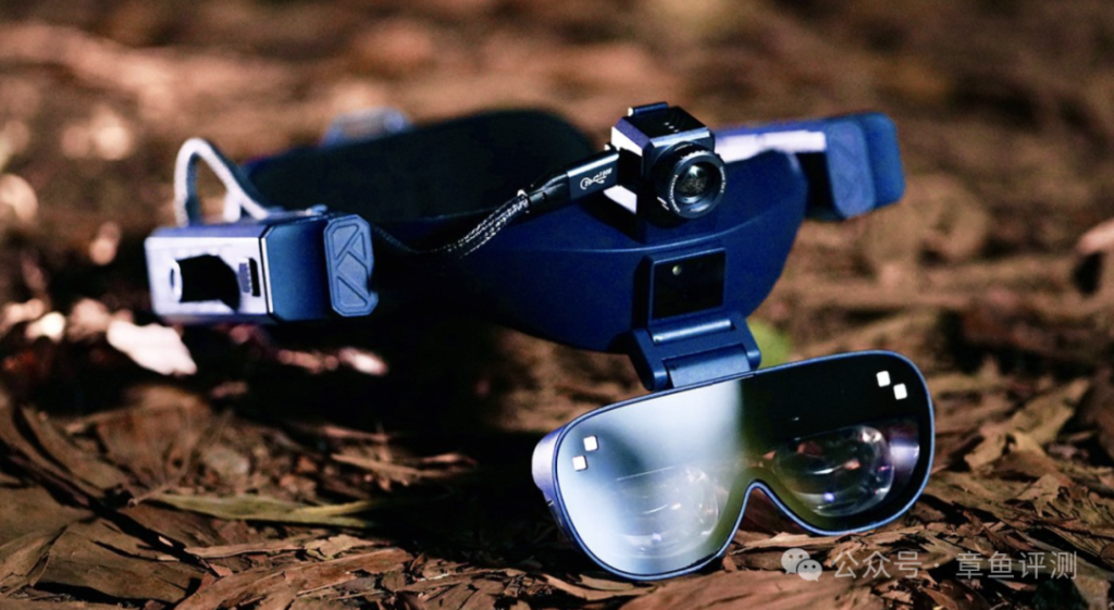这还是民用AR眼镜吗？军用热成像和声纳探测都配上了。