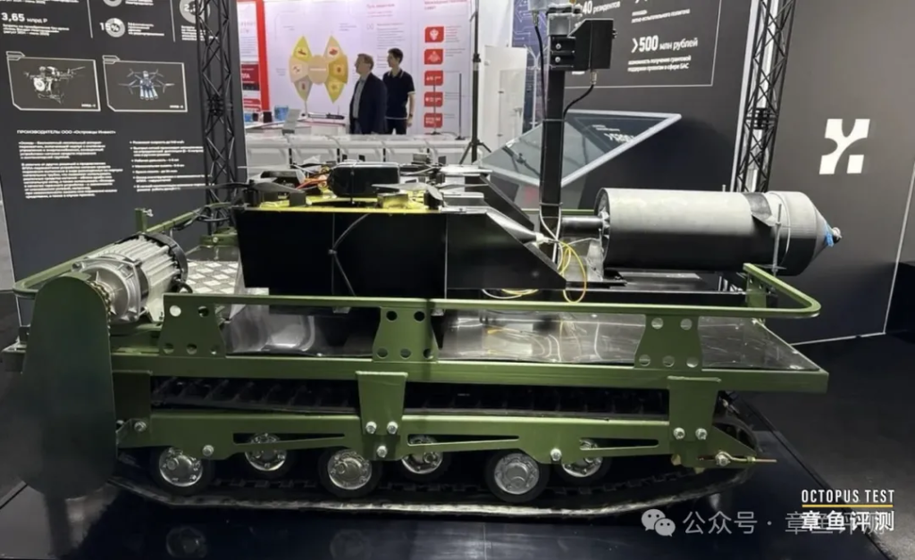 俄罗斯开发一款由无人车搭载的光纤无人机