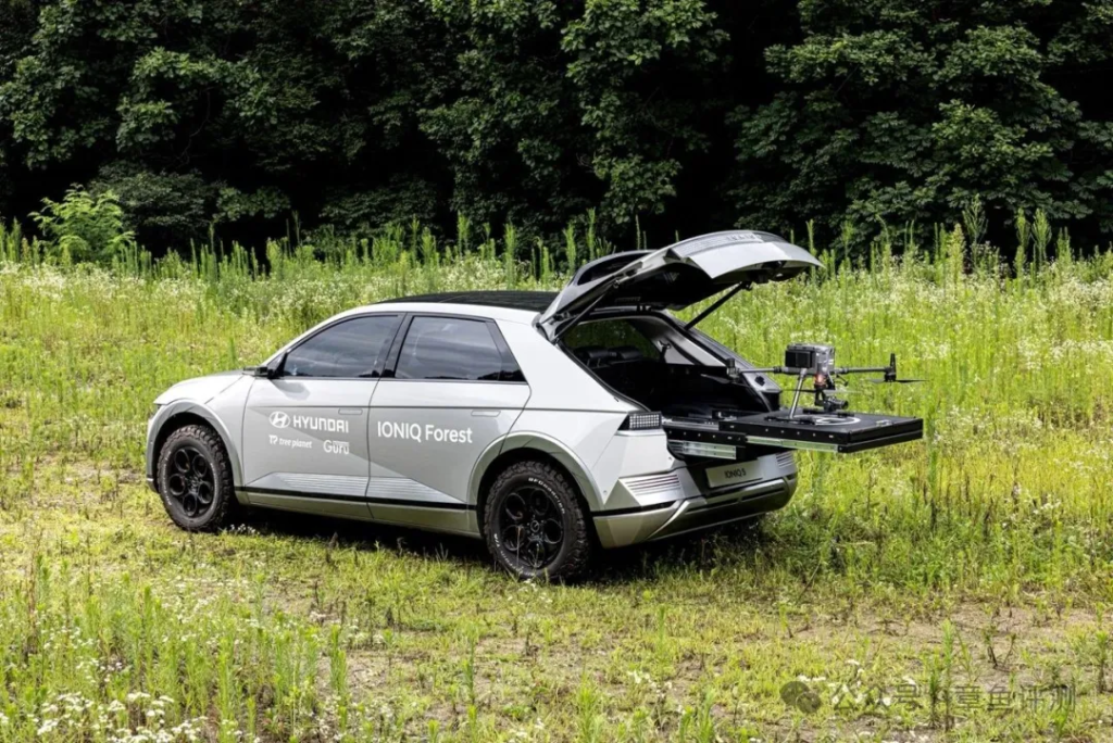 现代汽车正在利用电动汽车打造植保无人机平台