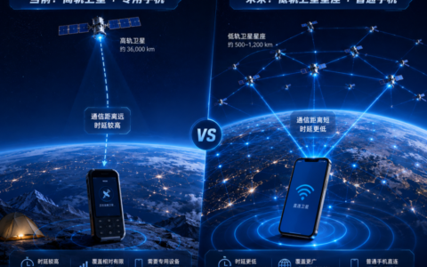 以后每个人的手机都可以打卫星电话了
