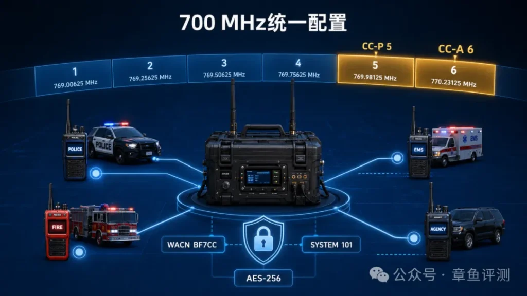 美国公布应急现场部署700Mhz集群标准