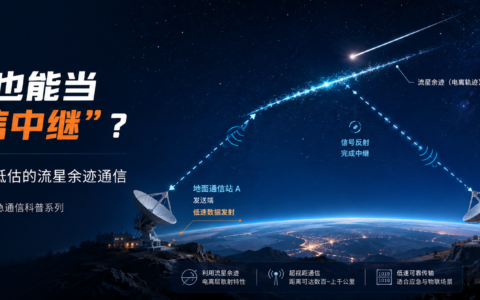 流星也能当“通信中继”？聊聊流星余迹通信